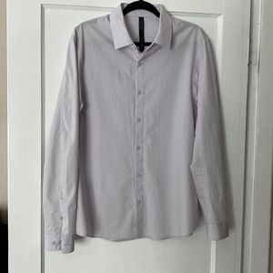 Lululemon Men’s Large Slim Fit Long Sleeve Dress Shirt